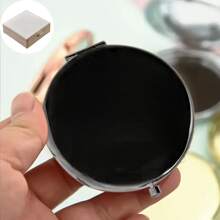 Customized Name Engraved Makeup Mirror, Personalized Gift, Folding Portable Double-Sided High Definition Mirror, Stainless Steel Compact Mirror, Christmas Gift, Bridesmaid, Wedding Gift, Customized Floral Engraved Makeup Mirror, Suitable For Bestie, Girlfriend, Mom, Mother's Day, Birthday, Graduation, Wedding, Anniversary, Practical Gift, Fall Decor - Multicolor - View 24