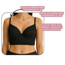 Bra With Pad Bustier Top Women's Cropped Bra Reinforced Breast Lift National Lace Bra Cropped Top Cropped Casual-Comfortable Romantic-French Casual-Casual Romantic-Vintage Mature Charm - Modern Style Wired Non-Removable Padding Lace Mesh Fabric Push-Up Bra Elastic Quick Dry High Support Medium Support Women's Bra - 米色 - 查看 5