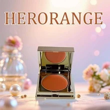 HERORANGE 腮红棒 哑光 咖啡色 显色度 持久不晕染 女士脸眼唇多功能彩妆 秋冬风情 日常适用 便携 初学者适用 生日 情人节 圣诞礼物 - 彩色 - 查看 16