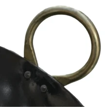 8" Authentic Heavy Duty Iron Karai / Kadai / Wok With Rounded Bottom - Default - View 4