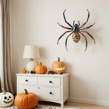 Simulation Large Spider Wall Hanging Decorations Metal Crafts Home Garden Tree Trunk Lawn Decorations Spider Crafts - Style 13 - View 3