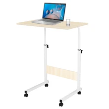 Lislark Adjustable Laptop Table Stand Folding Desk Bed Computer Study Portable Sofa Tray - Light Wood Wolor - View 4