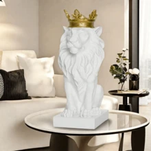 1件创意黑白金雕像雕塑，北欧风格家居装饰，适用于书房、收藏，是送给男士的最佳礼物，适合摆放在展示柜、吧台柜、婚礼派对工艺品、万圣节房间装饰、办公桌摆件、圣诞节装饰、客厅装饰、婚礼装饰等场合。