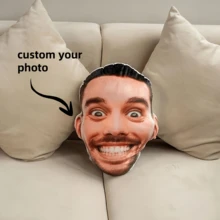 Customized Fun Stuffed & Plush Collection,Machine Washable, Digital Printing - Upload Pictures to Customize Pillows - View 3