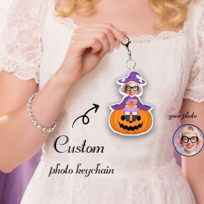 Móc khóa thông thường tùy chỉnh hình ảnh cá nhân hóa với các yếu tố Halloween, vải nhung mềm, thiết kế in hai mặt, thích hợp làm quà tặng cho bạn bè, gia đình, đồng nghiệp, v.v. Có thể sử dụng để treo túi, treo xe, treo cửa, v.v.