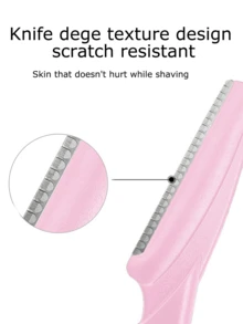 Set Alat Eksfoliasi 8-80pcs - Alat Cukur Wajah Multifungsi Wanita dengan Pisau Presisi, Cocok untuk Membentuk Alis dan Mencukur Wajah. Terjangkau, Sempurna sebagai Hadiah Natal, Kosmetik, Alat Rias, dll. - MultiWarna - View 3