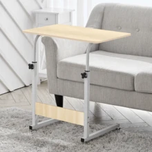 Lislark Adjustable Laptop Table Stand Folding Desk Bed Computer Study Portable Sofa Tray - Light Wood Wolor - View 3