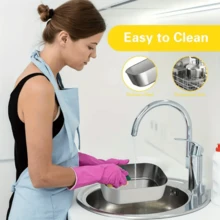 SOKANY Herrfilk 便携式车载家用电热饭盒 - 防漏设计，可拆卸不锈钢内胆，1.5升容量，220V/12V双电压，适合卡车司机使用，可加热午餐 - 查看 11