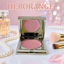 HERORANGE 腮红棒 哑光 咖啡色 显色度 持久不晕染 女士脸眼唇多功能彩妆 秋冬风情 日常适用 便携 初学者适用 生日 情人节 圣诞礼物 - 彩色 - 查看 4