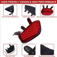 Light Therapy For Feet, 660nm & 850nm LED Red Light Therapy Shoe Device With Pulse Mode, Timer & Temperature Setting For Foot Feet Toes Instep Pain Relief - Black - View 7