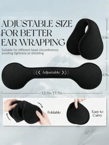 Winter Warm Ear Muffs, Foldable Ear Covers For Men & Women, Ear Warmers