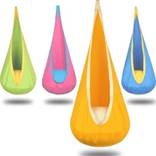 升级版多色舒适充气吊床，带座垫，可手洗，适合室内外休闲娱乐，是感恩节、圣诞节或新年庆祝活动的完美礼物