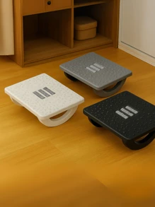 1 pezzo Poggiapiedi da scrivania, poggiapiedi da ufficio di dimensioni maggiori, sgabello a dondolo per infermieri, tavola di equilibrio a dondolo, design ergonomico per il supporto della postura, uso in ufficio e a casa, articoli da campeggio