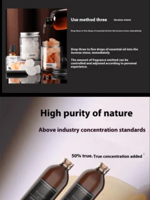 100ml Diffuser Essential Oils Fragrance Oil For Home Perfumes Hotel Aromatherapy Machine Essential Oil Diffuser Aroma Oil Suitable For/Aroma Diffusers/Aromatherapy Machines/Sprayers/Car Aromatherapy Machines/Diffusers - 100ml - View 5