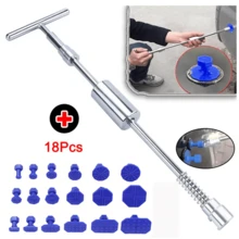 Car Body Dent Repair Tool Kit - Dent Removal Pull Kit, With 18 Blue Washers, Suitable For Professional Manual Repair Tool Kit For Cars, Convenient And Fast Repair - Blue - View 3