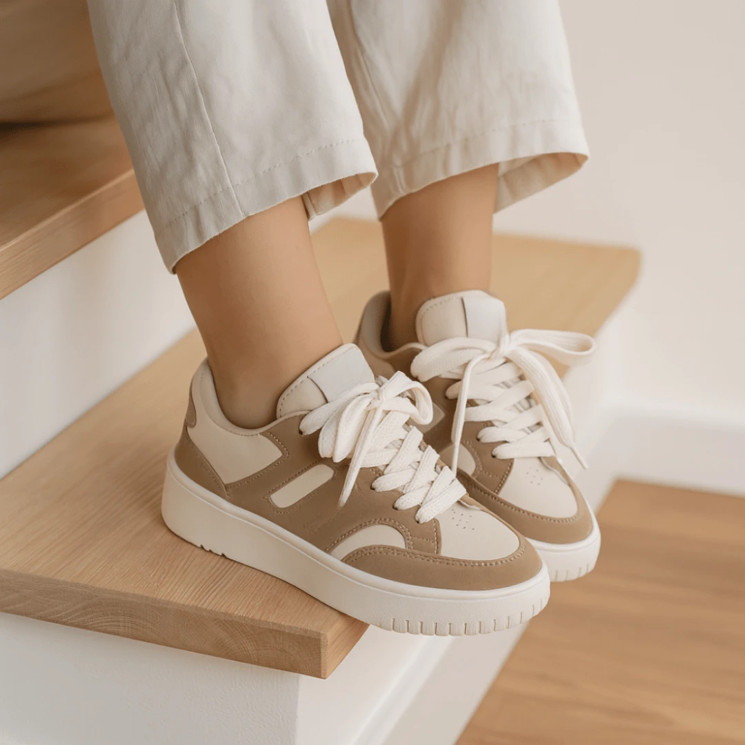 Tênis Casual N Feminino Plataforma Estiloso Leve Macio Confortável Premium Tênis color