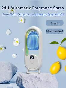 جهاز نشر العطور الكهربائي، متوفر ب- 6 روائح مختلفة. هذا الرابط يتضمن الخيار 1 (زجاجة عطر واحدة)، الخيار 2 (جهاز نشر العطور + زجاجة عطر واحدة)، والخيار 3 (جهاز نشر العطور + زجاجتي عطر). المنتج يُعرف أيضًا باسم جهاز نشر العطور التلقائي، أو آلة رش العطور الأبيضة المستطيلة، والتي يمكن وضعها في غرفة المعيشة أو النوم أو المكتب أو المكتبة.