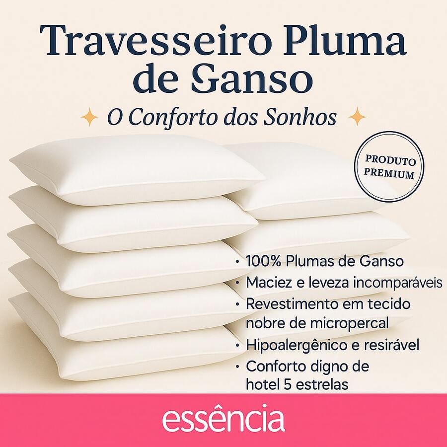 Bed Pillows - 白色 - 查看 1