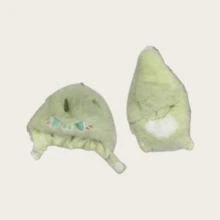 专为娃娃设计的可爱3D鲨鱼和恐龙服装 - 适合15-17厘米的毛绒娃娃。蓝色鲨鱼套装和绿色恐龙套装，适合第一代/第二代盲盒娃娃。这些可爱又有趣的配件是生日、周年纪念日或节日庆典的完美礼物。 - 彩色 - 查看 10