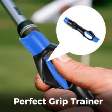 [Christmas]SKLZ Golf Grip Trainer - Enhance Grip Strength, Precision, And Swing Technique For Superior Golf Performance, Ideal For All Levels Of Play - Màu xanh lam - Xem 3