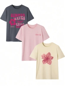 Women T-Shirts - 彩色 - 查看 4