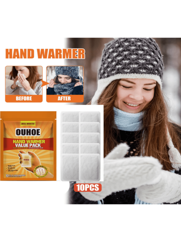 1pc Disposable Hand Warmer, Portable Instant Heating Pad For Winter Cold Protection