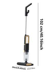 GENAI 3-In-1 Upright Vacuum And Mop With HEPA Filter X-Large 800mL Tank And Effortless Storage