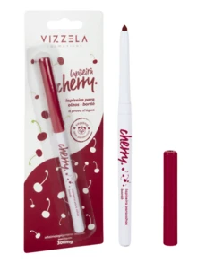 Vizzela Burgundy Cherry Eye Pencil - Cherry Pencil - 紅色 - 查看 1