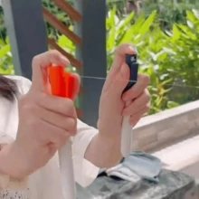 1支/3支装创意个性化迷你仿真喷水笔，学生恶作剧喷水中性笔，学生标记笔，学生文具，随机颜色组合 - 彩色 - 查看 11