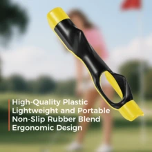 [Christmas] SKLZ Golf Grip Trainer - Enhances Grip Strength, Accuracy And Swing Technique To Achieve Better Golf Performance. Suitable For Golfers Of All Levels. - Màu vàng - Xem 5