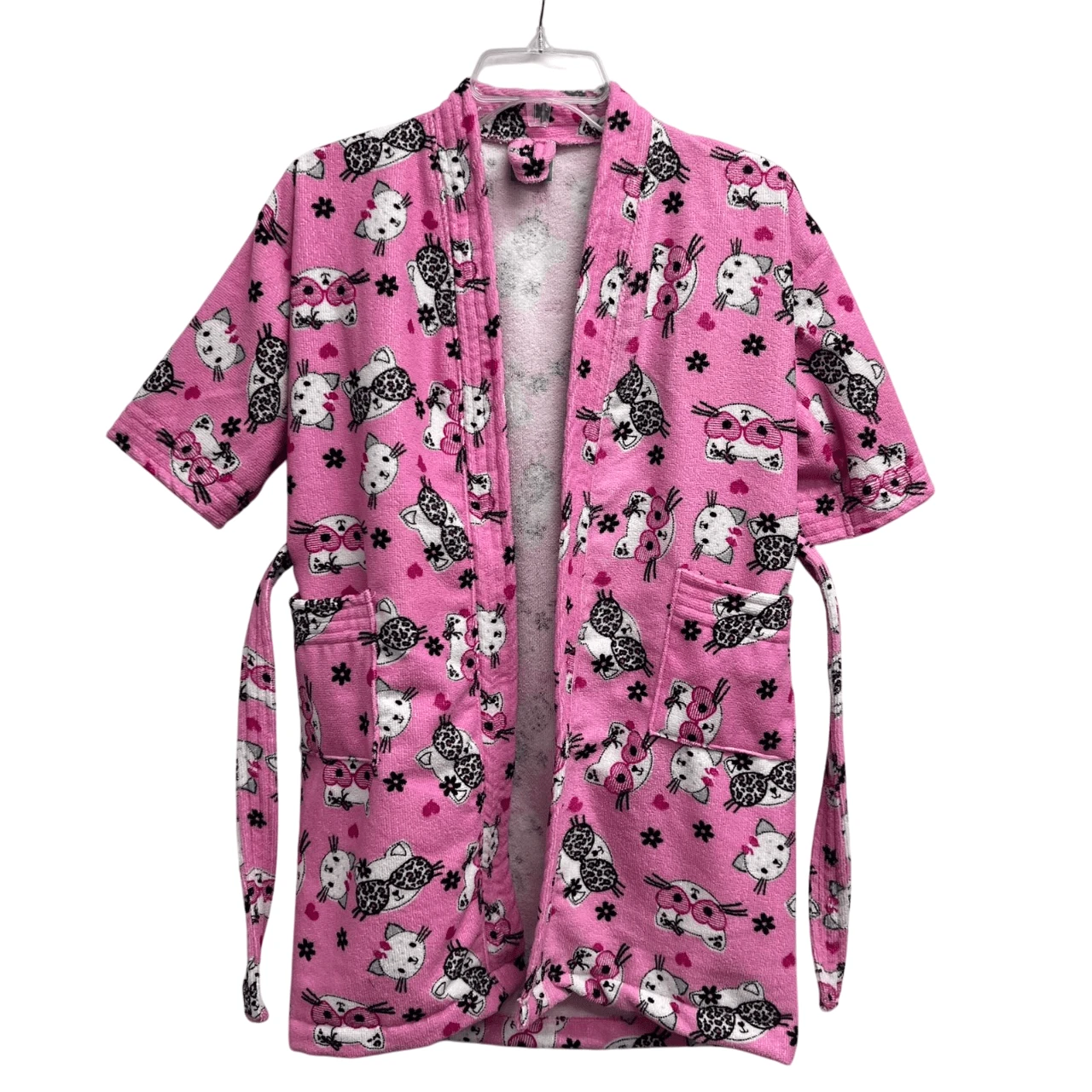 Bata De Baño Para Niño y Niña Suave Y Divertida - Muchos Modelos - Rosa - Ver 1
