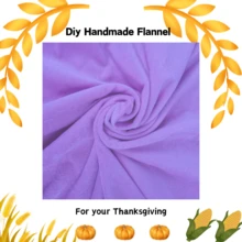 1pc Soft Plush Fabric Material, Suitable For Thanksgiving Decoration, DIY Handmade Home Textile, Applicable To Flannel - Multicolor - View 23