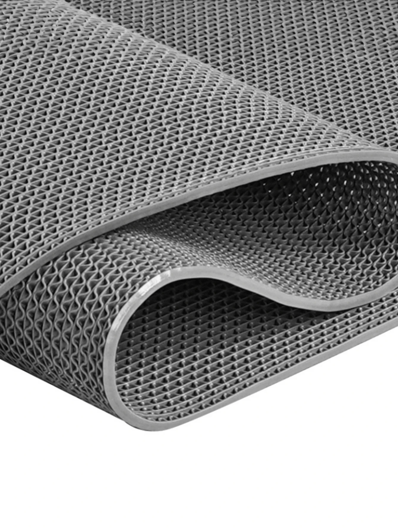 1pc Bathroom Mat, Non-Slip PVC Hollow Waterproof Anti-Oil Carpet, Suitable For Bathroom, Kitchen, Toilet, Outdoor, Commercial Use