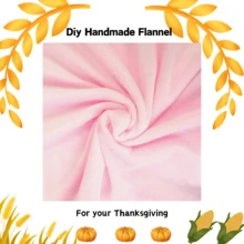 1pc Soft Plush Fabric Material, Suitable For Thanksgiving Decoration, DIY Handmade Home Textile, Applicable To Flannel - Multicolor - View 39
