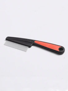 1 件装（大号或小号）去屑超密齿细齿梳，头皮清洁梳，虱子和虱卵去除工具，发夹，发饰，宠物跳蚤梳，猫狗跳蚤梳，美容刷，宠物去毛刷，宠物密齿去毛美容刷，返校用品 - 彩色 - 查看 4