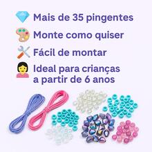 Fashion Jewelry Pendant Kit Plus Fashion Girl Bracelet - Màu Hồng Tươi - Xem 7