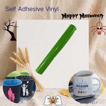 亮面乙烯基贴纸，红/黑/黄/蓝……乙烯基自粘贴纸，永久性乙烯基贴纸，适用于DIY礼品、马克杯等。