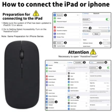 适用于三星 Galaxy Tab / iPad / Redmi iPad SE 的键盘保护套，带可拆卸充电蓝牙键盘（280mAh）和触摸板，带笔槽（黑色）