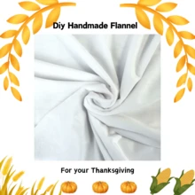 1pc Soft Plush Fabric Material, Suitable For Thanksgiving Decoration, DIY Handmade Home Textile, Applicable To Flannel - Multicolor - View 36