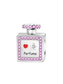1Pc Fashionable Perfume Collection Charm Bead Fit For Women Bracelets Bangles DIY Jewelry Making And Daily Outfit Matching Jewelry Decoration For Girls