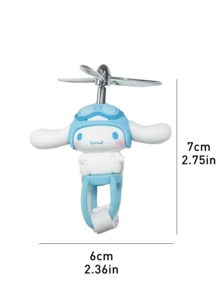 Sanrio Characters Bamboo Dragonfly Ornament, Adorable Decoration for Electric Bikes & Scooters, Features Iconic Sanrio Characters (Kuromi, Cinnamoroll, Pochacoo etc.) with Rotating Bamboo Dragonfly Design. Made of Durable Plastic, Easy to Install on Handleft for coall on Handleh, Adute, nkable on Handleft for Install on Handles, Adoboable, Smek, for Install on Handleft for doable Plasticm, for Install on Handles, Adobtable, Sicables, Adoboable on Handleft for doable Plasticm, for Install on Handles, Adobtable, 電話 S. Daily Commuting, Weekend Outings or Personalizing Your Vehicle, Multi-functional as a Fun Ornament & Collectible - 彩色 - 查看 12