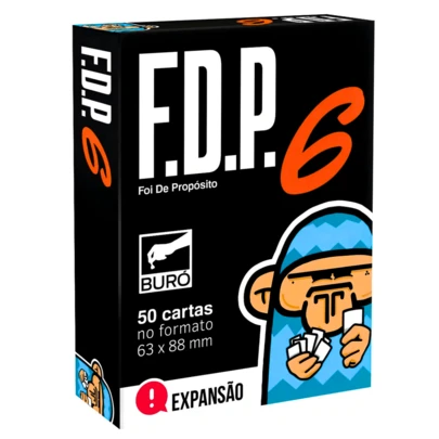 Fdp Foi De Proposito 6 Expansão Jogo De Cartas Buro Português