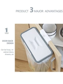 Wiszący uchwyt na worki na śmieci, stojak na śmieci, schowek w szafce, wieszak na ubrania, kosz na śmieci, akcesoria kuchenne, małe narzędzia, akcesoria do sprzętu AGD, gadżety, świąteczne rzeczy, gotowanie, Boże Narodzenie