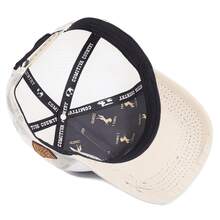 Pampas Country Men's Women's Trucker Hat White Our Lady Of Aparecida Country Launch - Trắng/Be - Xem 7