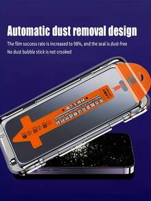 3 miếng dán màn hình kính cường lực chống nhìn trộm không bụi, dễ dàng lắp đặt, tương thích với iPhone, bộ phim bảo vệ hoàn chỉnh, phim kính cường lực toàn màn hình, lắp đặt không bụi chỉ bằng một cú nhấp chuột, tự động căn chỉnh, độ cứng 9D, bảo vệ màn hình độ nét cao, lớp phủ chống trầy xước và chống dầu, không có bọt khí hoặc cạnh trắng, thân thiện với vỏ, phim kính bảo vệ quyền riêng tư - màu đen - Xem 9