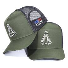 Pampas Country Men's Women's Trucker Hat White Our Lady Of Aparecida Country Launch - 綠色 - 查看 1