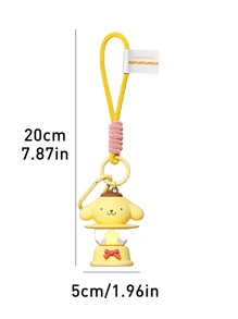 卡通人物油灯夜灯钥匙扣，可爱卡通人物造型，带LED灯功能，是家居装饰、床头灯、儿童房、户外露营、派对礼物、儿童及动漫爱好者生日礼物的完美之选。配有便携腕带和登山扣，做工精细，电池供电，为您的空间增添一抹可爱气息。 - 彩色 - 查看 12