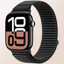 1pc Stretchy Nylon Braided Strap Compatible With Apple Watch Band Women/Men 40mm 42mm 41mm 38mm 44mm 46mm 45mm 49mm,Elastic Fabric Sport Solo Loop Bracelet Wristband Compatible With IWatch Bands Series 10/9/8/7/6 5/4/3/SE/2nd Generation/Ultra/2 Smartwatch Accessories