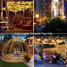 1pc Christmas Lights Flashing Star String Lights, 100m/50m/20m/10m Copper Wire Lights, Fairy Lights, 8 Lighting Modes USB Powered With Remote Control, Suitable For Wedding Party Home Bedroom Room Christmas Halloween Decor Christmas Decoration Christmas Tree Gift Decor Thanksgiving Wedding For Gifts Party Supplies Indoor Outdoor Garden Holiday Halloween Christmas Decor Thanksgiving Wedding For Gifts Party Supplies Indoor Outdoor Garden Holiday Halloween Decor Halloween Ornaments