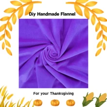 1pc Soft Plush Fabric Material, Suitable For Thanksgiving Decoration, DIY Handmade Home Textile, Applicable To Flannel - Multicolor - View 50
